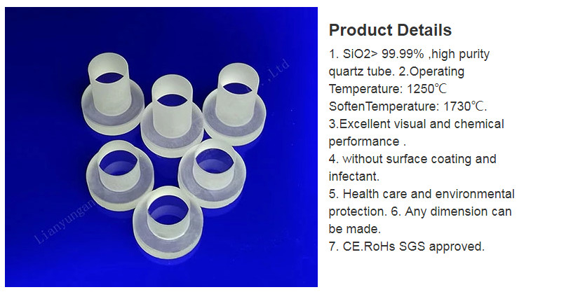 OEM ODM Clear Glass Plates Anti Acid High Light Transmittance Reliable Quartz Sight Glass