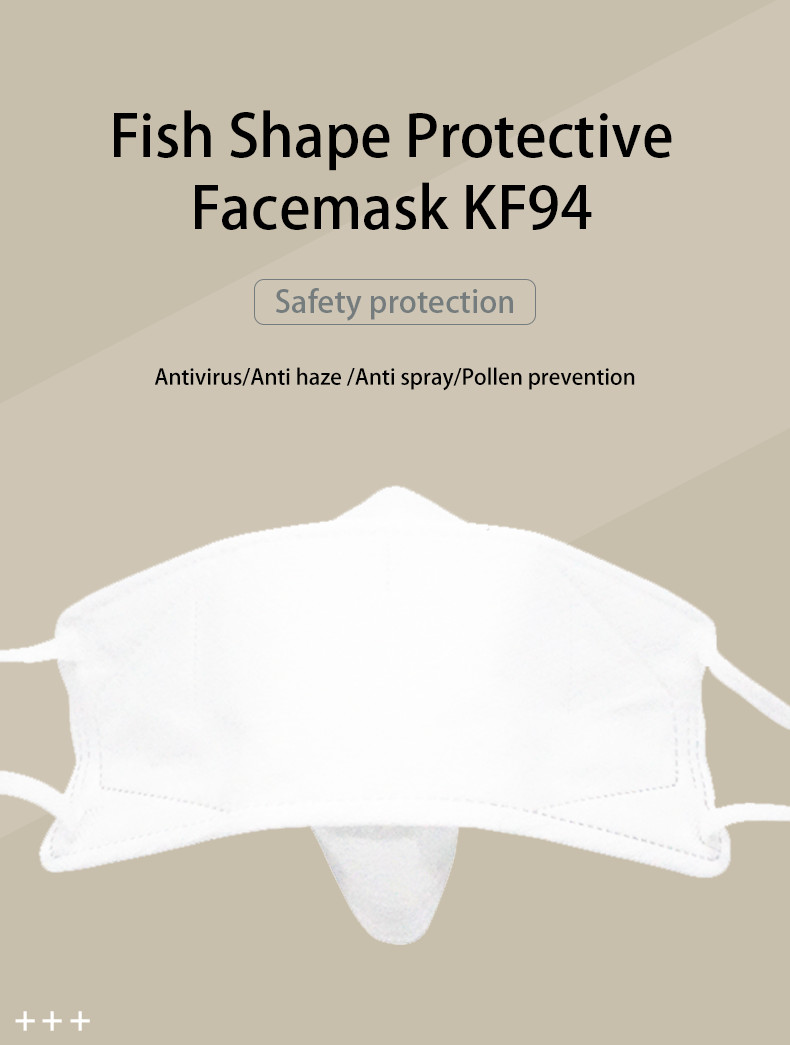 FFP2 Mouth Disposable Medical Face Masks Breathable 3D Design