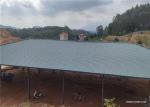 Resin Shingle Metal Farm Sheds For Education Training Base