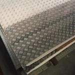 Customized H24 Aluminum Diamond Sheet Embossed Perforated 1050 1100 3003