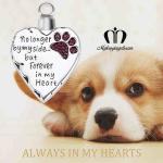 Engraved 304 Stainless Steel Heart Cremation Urn Necklace