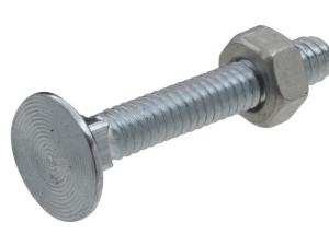 China Zinc Grade 8.8 Threaded Stud Bolts SGS Flat Stainless Steel Carriage Bolts wholesale