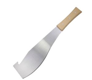 China 2.5mm Blade Sugar Cane Knife High Carbon Steel Silver Polished wholesale