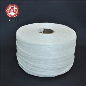 China Electrical Cables Polypropylene Yarn Low Shrinkage White Colored 18000D - 270000D wholesale