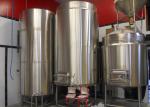 1000 Liter Cold Liquor Tank Fabrication SS304 With 2MM Thickness Dimple Plate