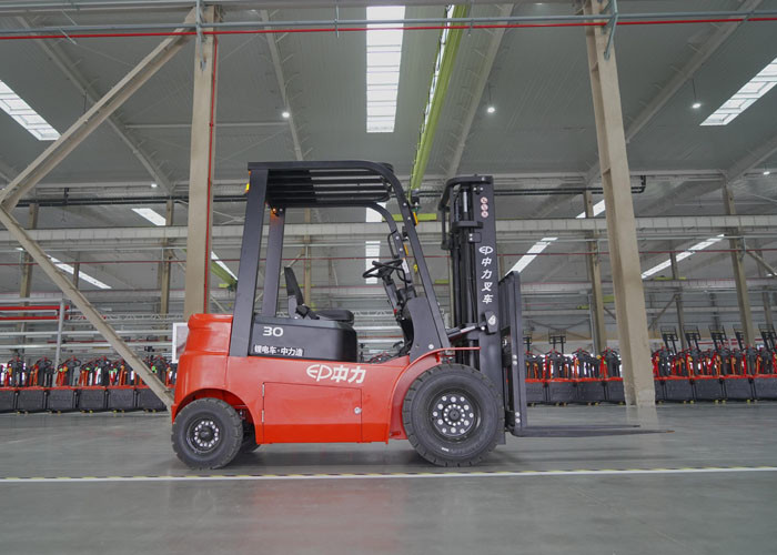 2.5T 3T 3.2T Electric Forklift Price Li-Ion Counterbalance Warehouse Forklift Trucks