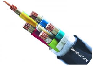 China Fire Resistant No Halogen Power Cable Copper Conductor Power Cable Rated Voltage 0.6 / 1kV on sale