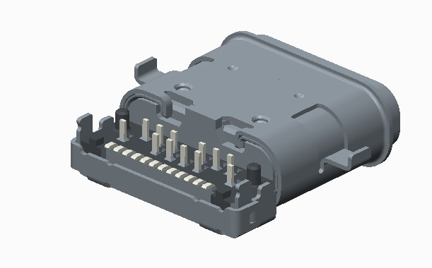 USB3.1 Type-C Connector,IP67 Waterproof type 24 Contact Usb 3.1 Type C Connector , HULYN
