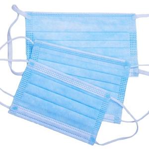China 17.5*9.5cm Size 3 Ply Non - Woven Mask / Civil Disposable Face Mask wholesale