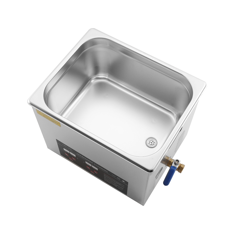 Metal Digital Ultrasonic Cleaner 10L With Sus Basket And Lid