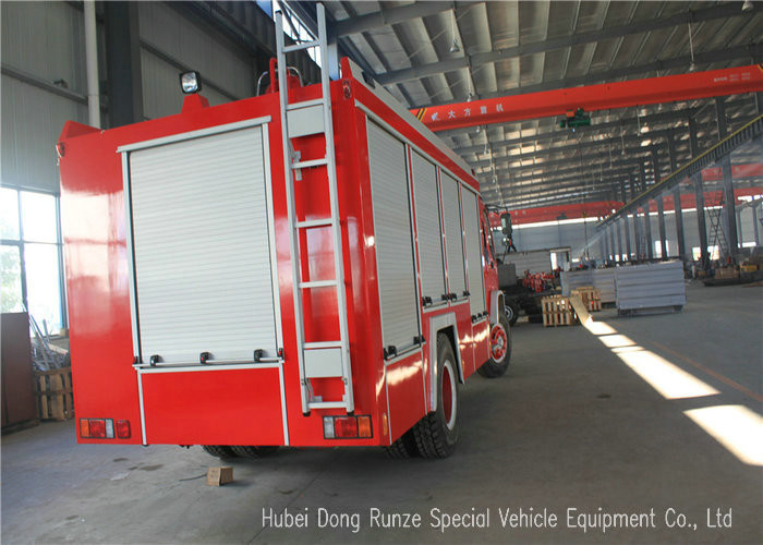 ISUZU FVR EURO5 Water Foam Fire Fighting Vehicles For Fireman Department