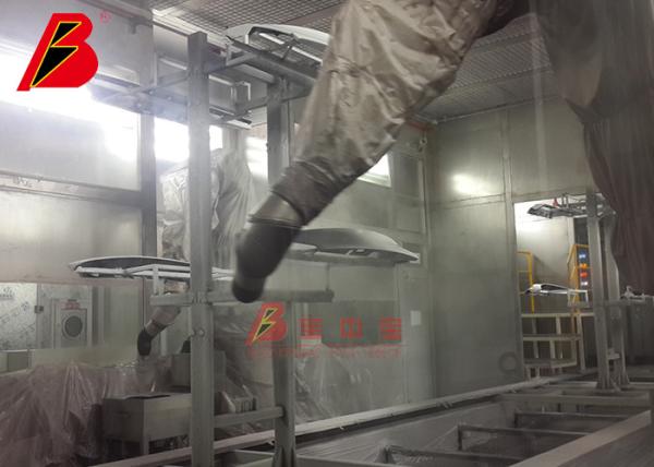 Car Bumper Painting Production line Robot spray Painting Equipment Factory