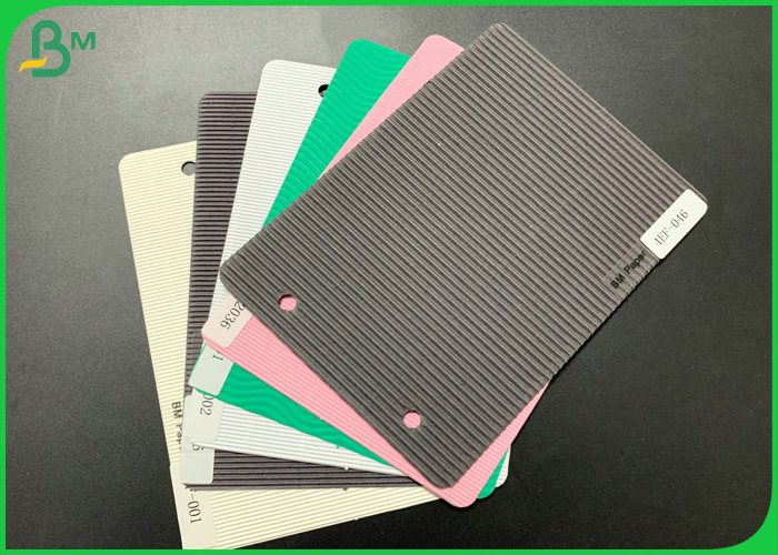 Multi - color E / F flute corrugated cardboard sheet for craft DIY eco - friendly