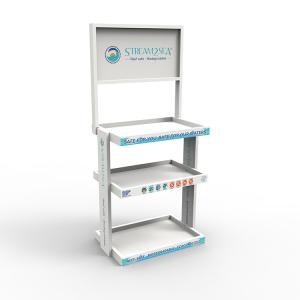 China Daily Use Wooden Cosmetic Organizer Makeup Remover Desktop Display Rack wholesale