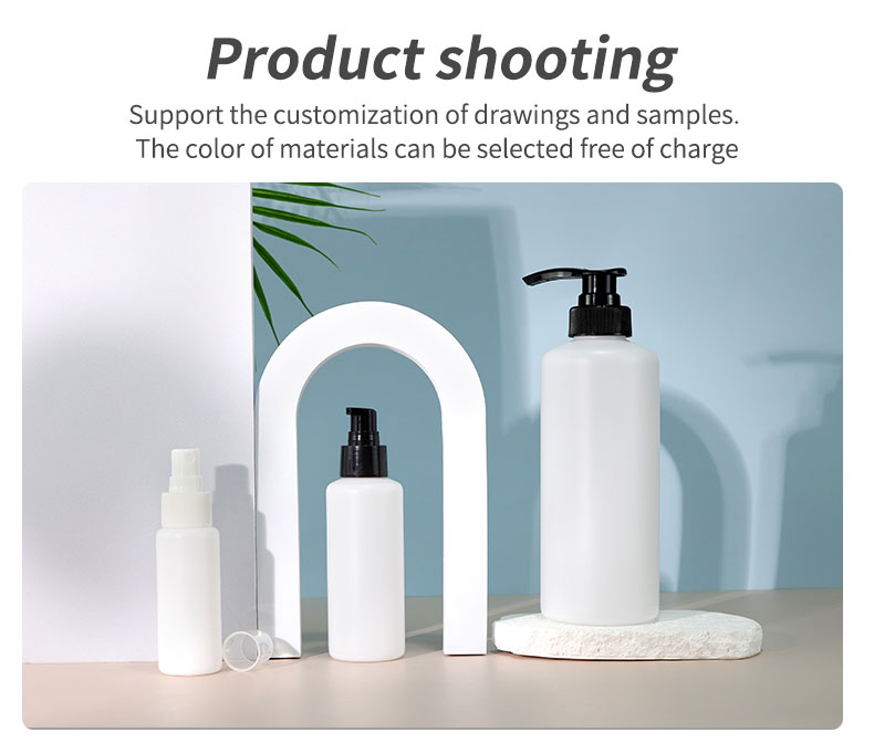 120ml 150ml 250ml 350ml 500ml Body Wash Bottles HDPE Empty Shampoo Bottles For Child