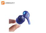 Compact Plastic Pump Shampoo Dispenser , Cream / Shower Gel Pump Blue Color