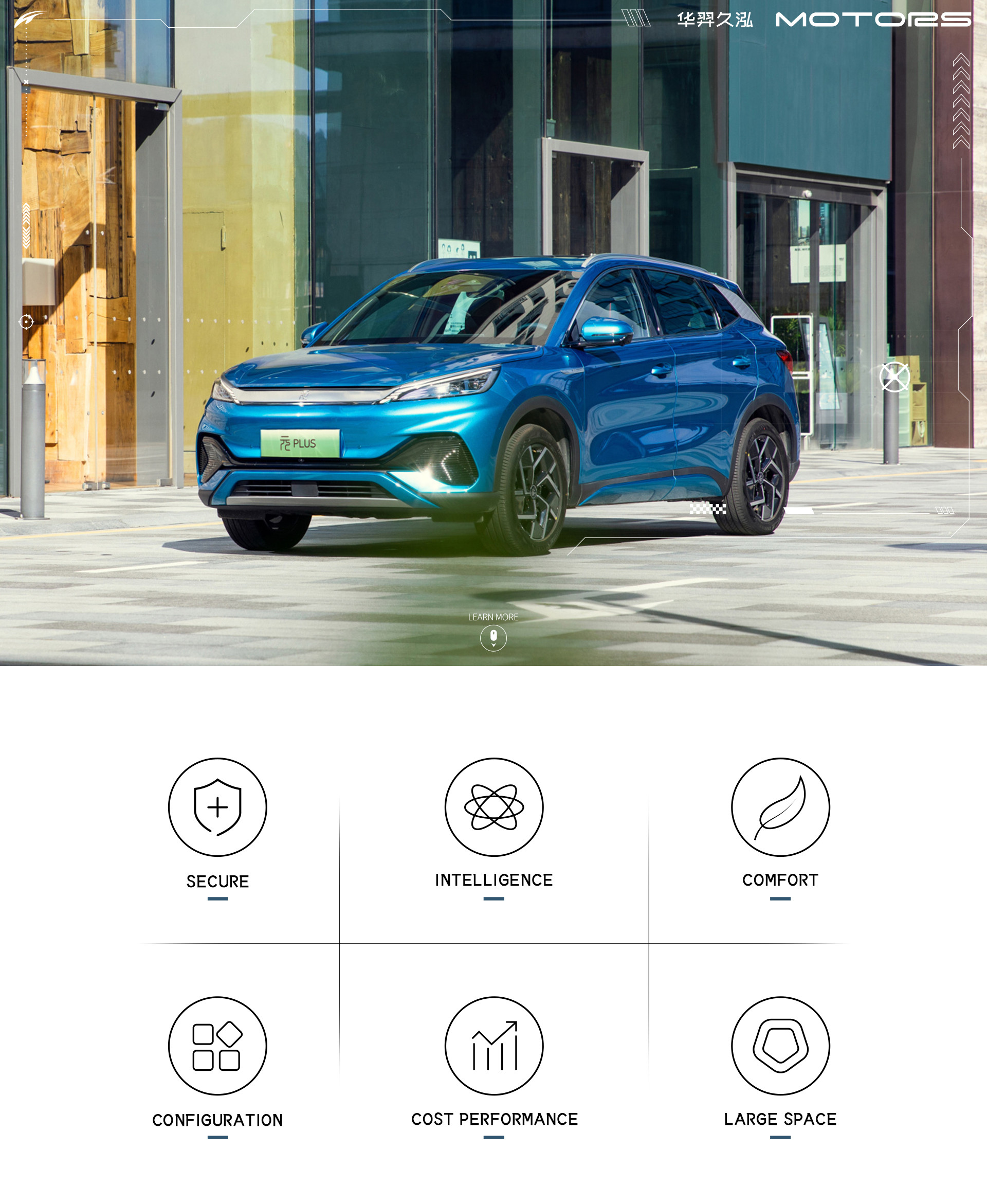 New Energy Electric BYD EV Vehicle Build Your Dreams Atto 3 Yuan PLUS Flagship