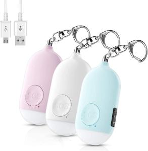 China 3pcs Elderly Sos Alarm Safesound Original Self Defense Siren With USB Charging DC5V wholesale