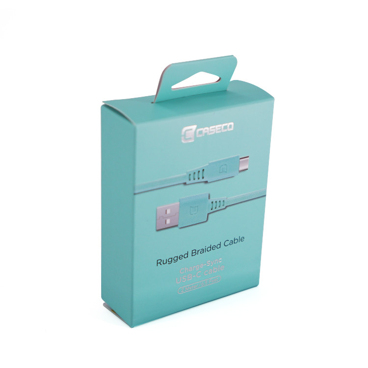 USB Cable Tempered Glass Packing Box 75mm*30mm*100mm