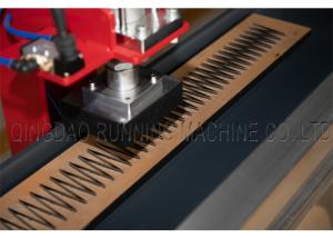 China Pneumatic PVC PU Conveyor Belt Punching Machine 1600mm Width wholesale
