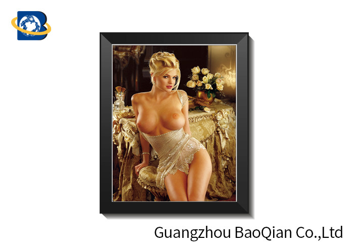 3D Lenticular Depth Effect PET Picture For Hotel Or Restaurant Decoration