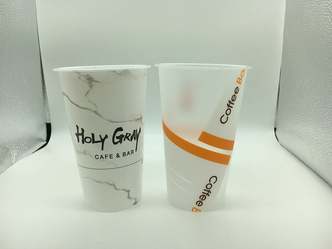 Promotion 3D Lenticular Cup With Lid , Custom Promotional Plastic Cup