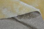 Brushed rabbit plush solid PU bonded fabrics