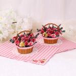 Flower Gift 3d Christmas Cards , Recyclable 3d Pop Up Cards