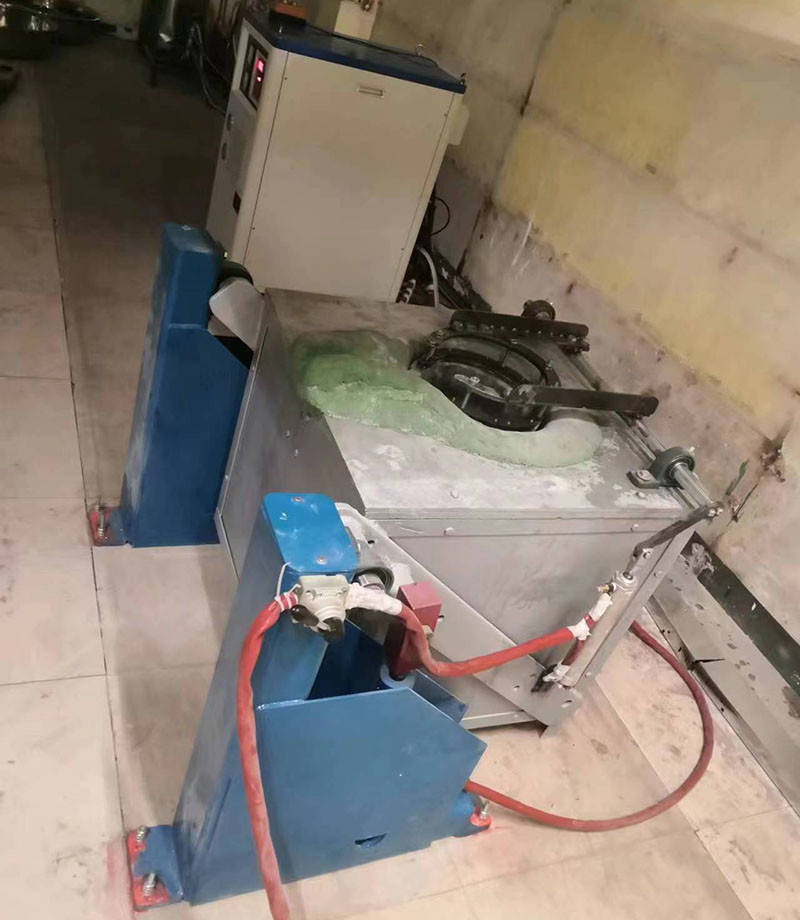 120KW Faster Copper Induction Melting Furnace Easy To Operate