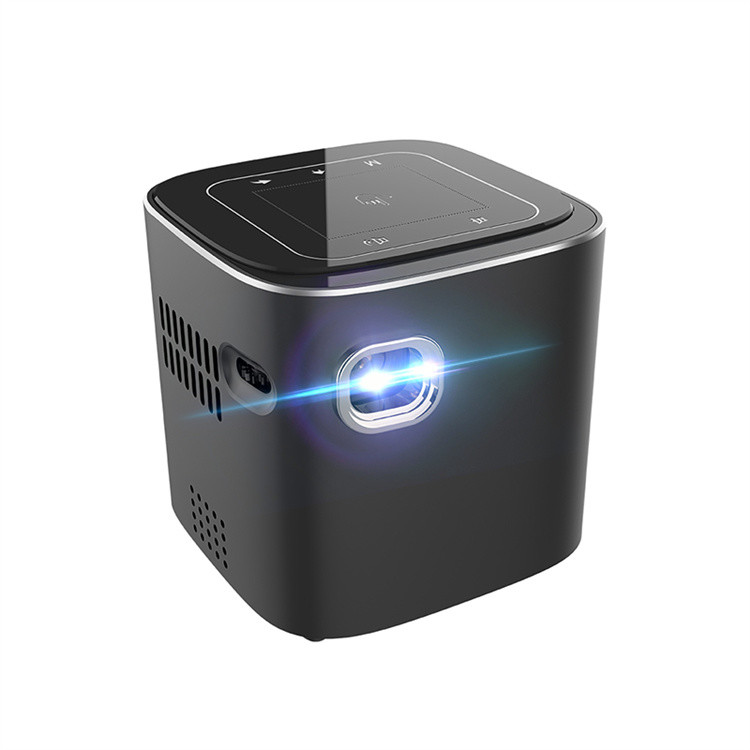 OEM Cube Mini Portable Projector Bluetooth With Touch Pad Outdoor Camping
