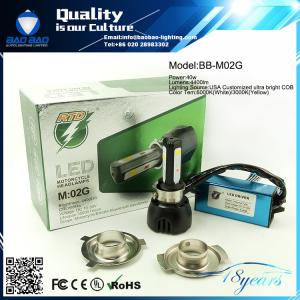 China New arrival 4400Lumen M02G motorcycle led headlight wholesale