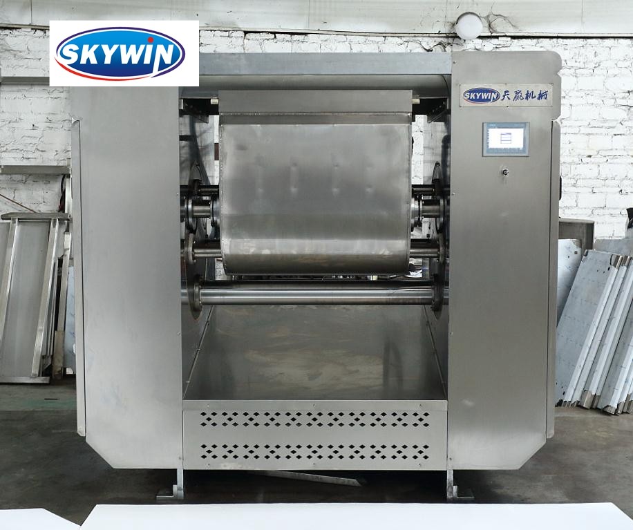Commercial Automatic 350 KG Horizontal Flour Dough Mixer 304 SS