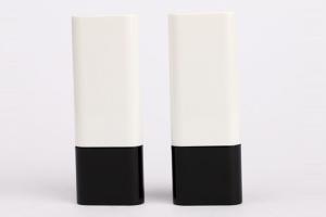 China Black ABS AS 5g Square Lipstick Tube Packaging wholesale