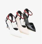 ZM039 289-9 High Heel Ladies Sandals 2020 Summer New Pointed Sexy Rivet Fashion