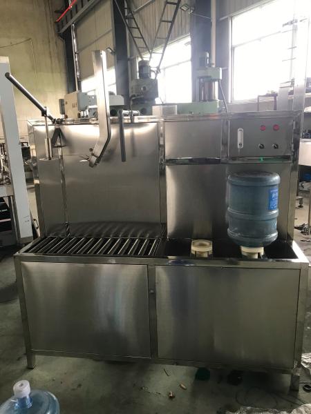 High quality semi-automatic 80BPH Mineral Water SS304 5 Gallon bottle Filling