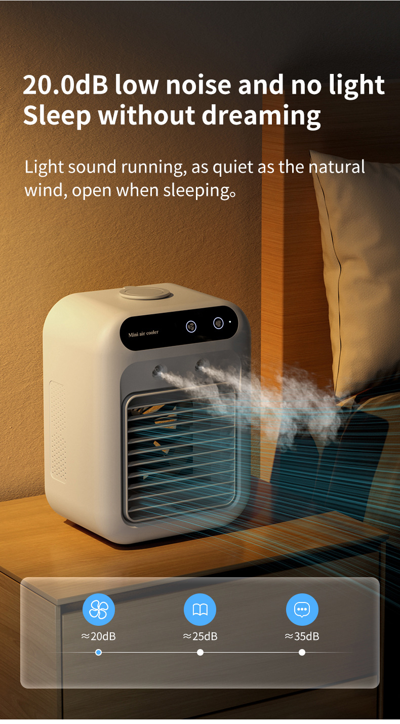 2024 Portable Evaporative Air Cooler for Room and Office Cooling Needs