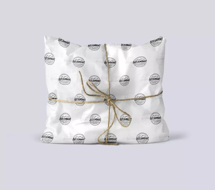Waterproof Shoe Wrapping Paper Silk 100gsm Gift 100m/Roll
