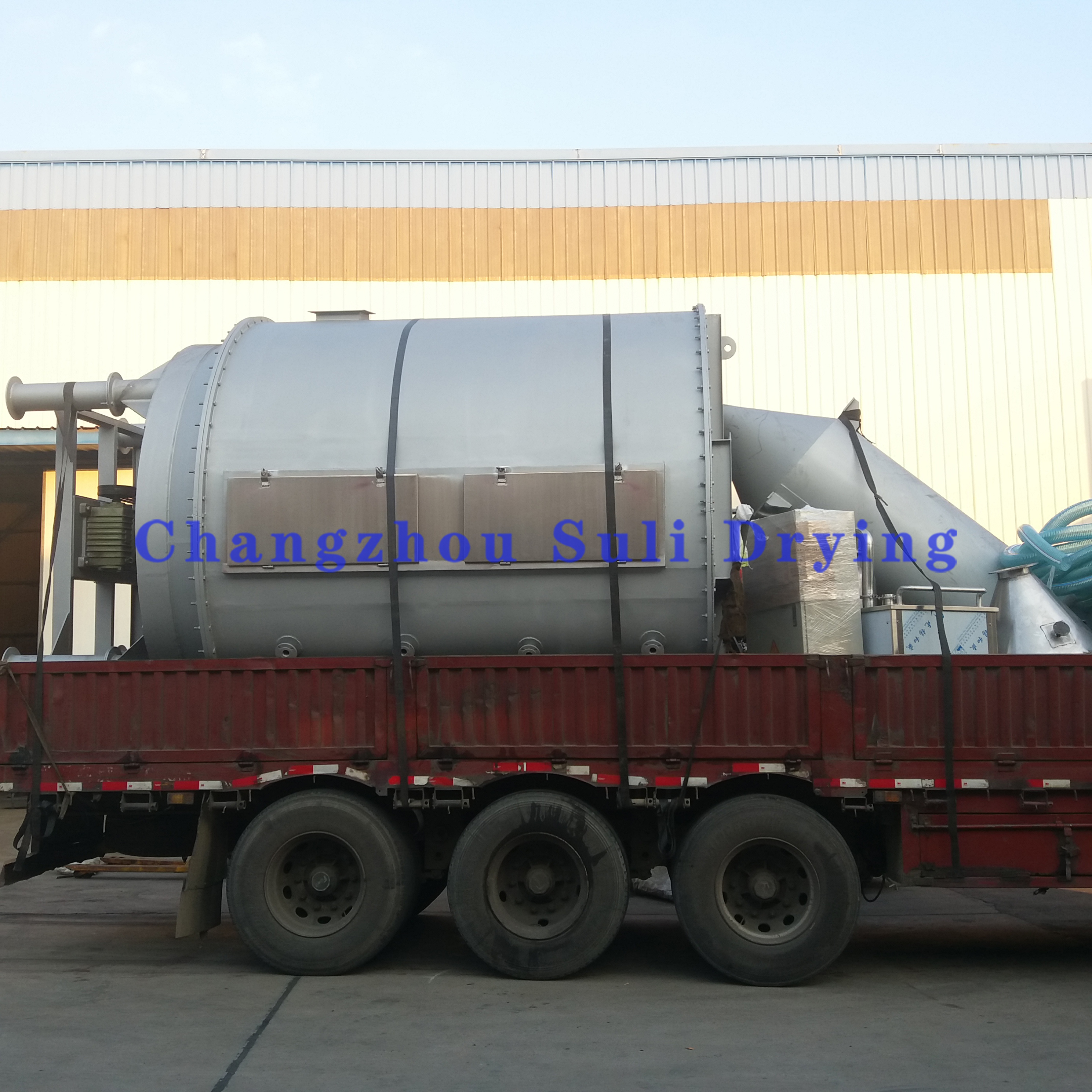 15kw Power Air Drying Medium Continuous Drying Equipment for Lithium Battery Material