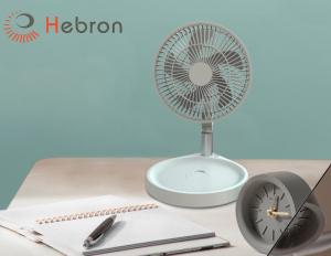 China Plastic Rotary Vane Portable Foldable Fan with Timing function wholesale