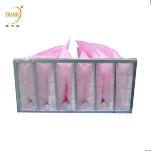 China High Dust Holding Capacity Nonwoven Pocket Filter Electrostatic Type Pocket wholesale