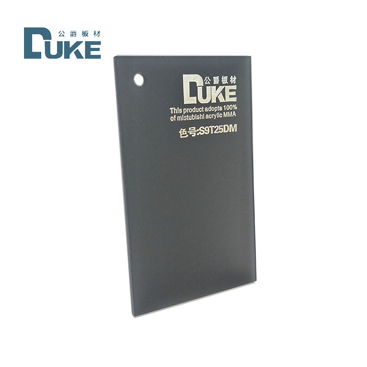 Customized Acrylic Matte Black Day Night Acrylic Sheet Advertising Signage