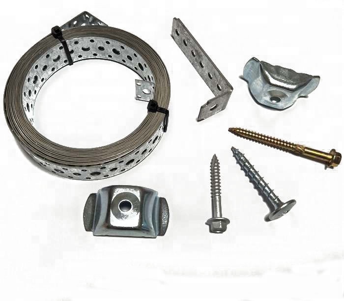 Customized Package Silver Gauge Galvanized Metal Perforated Plumbers Tape