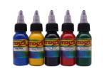7 Color Options Permanent Tattoo Ink , 30ml / 1oz / Bottle Intenze Tattoo Ink