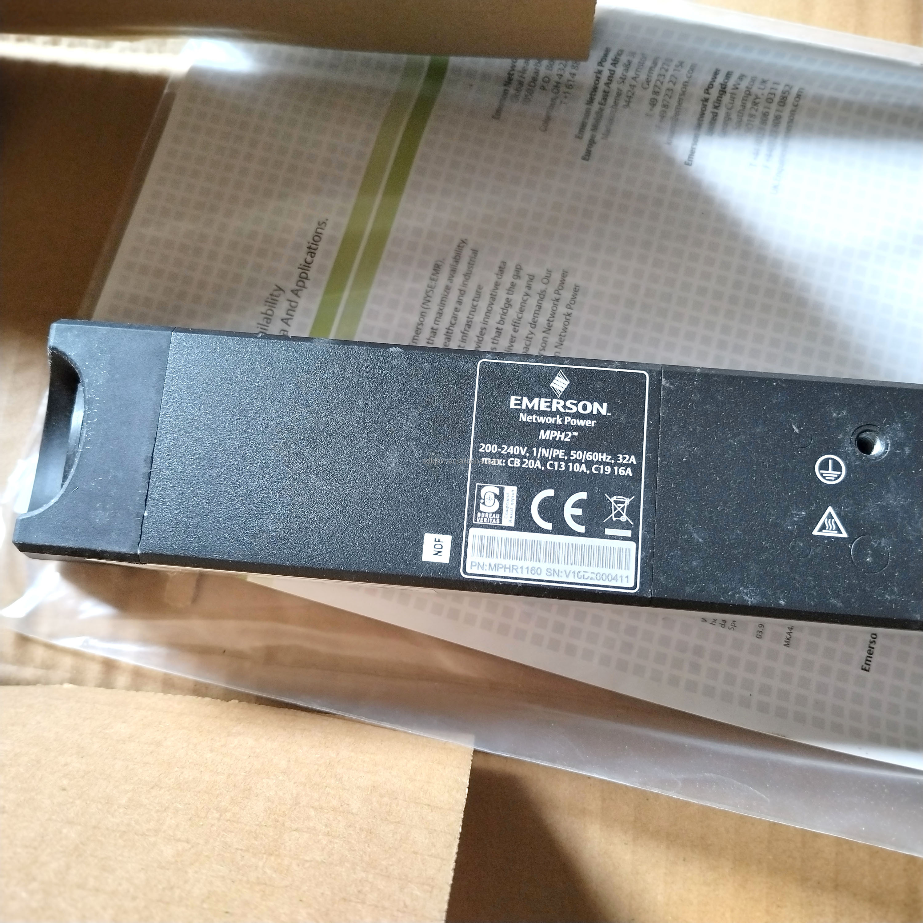 MPH2 Managed Rack Mount Network Power Cabinet PDU Socket C19 C13 1U for Telecom Power