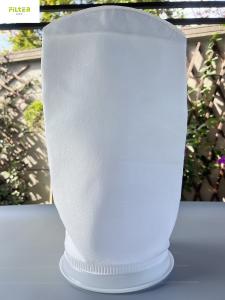China 0.2 10 150 300 Micron Pe Pp Liquid Filter Bag 6&quot;X32&quot; wholesale