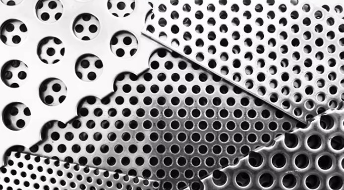 Low Carbon Steel Punched Perforated Wire Mesh For Screen Filter