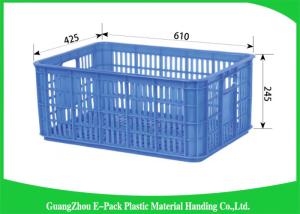 China Durable Plastic Food Cratest Medicine Transpor PE Material Environmental Protection wholesale