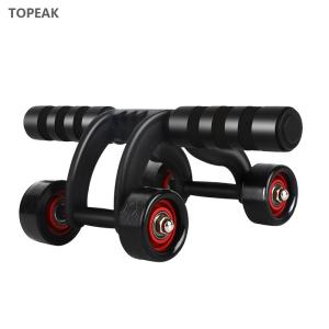 China Power Wheel Ab Roller For Core Strength Knee Pad Brake Plate 4.33inches wholesale