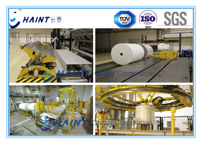 Customized Fabric Roll Handling Equipment Semi Automatic High Efficiency