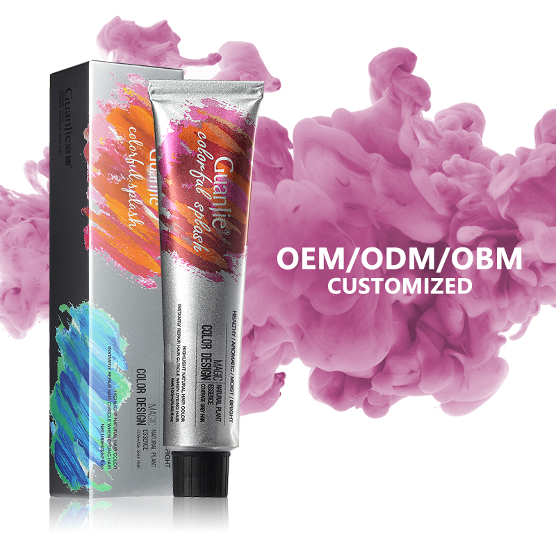 Organic Hair Color Cream Professional Salon Treatment For Natural And Permanent Color